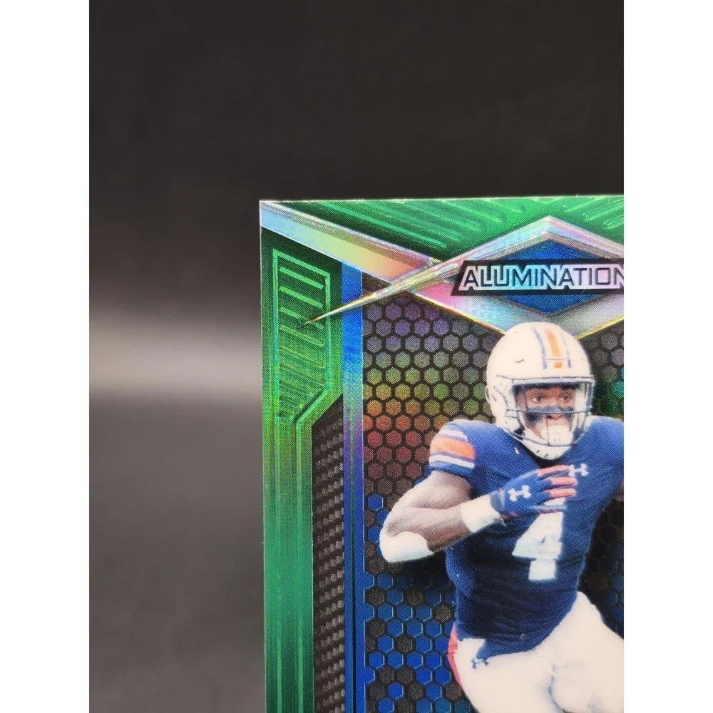 2023 Wild Card Tank Bigsby ABC-104 Green Rainbow Foil /10 Rookie SP 9/10